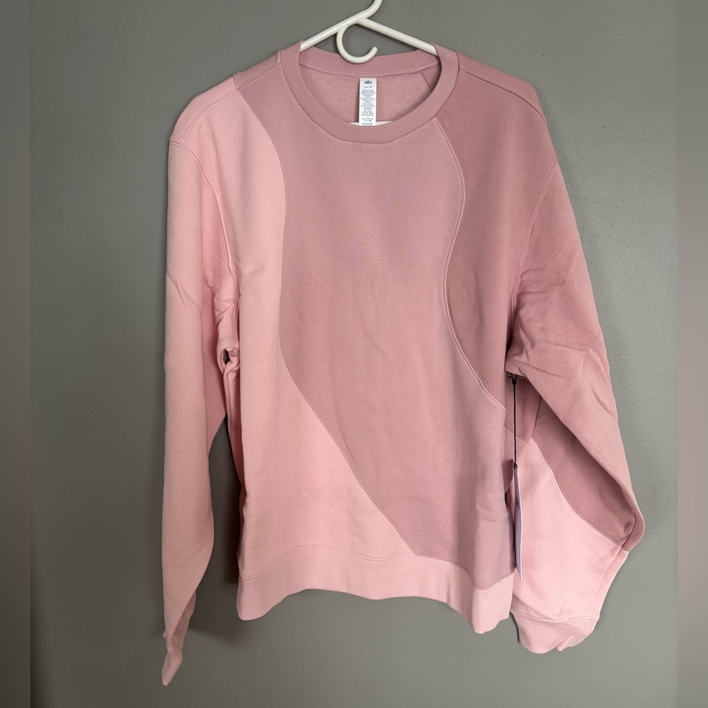 ALO Yoga Blush Pink Sweatshirt